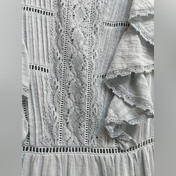 Rebecca Taylor Dress pale blue size 6 - Picture 6 of 9